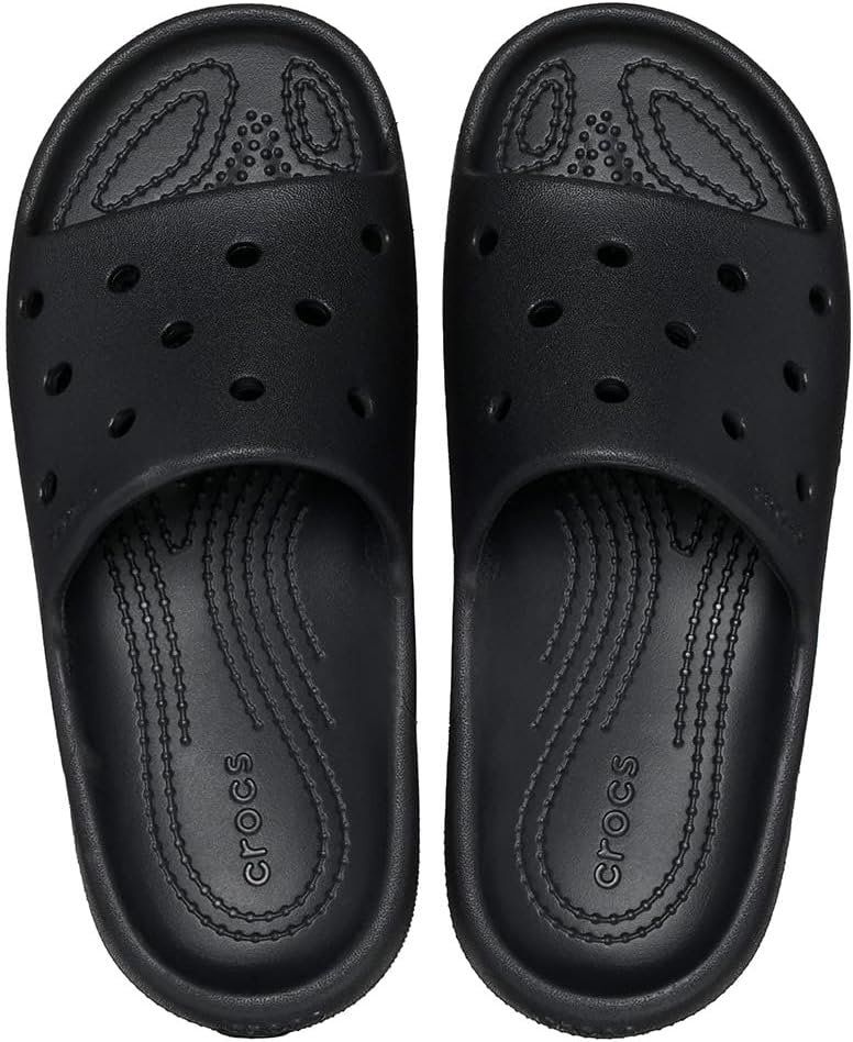 image:imageCrocs Kids Classic V2 SlidesBlack