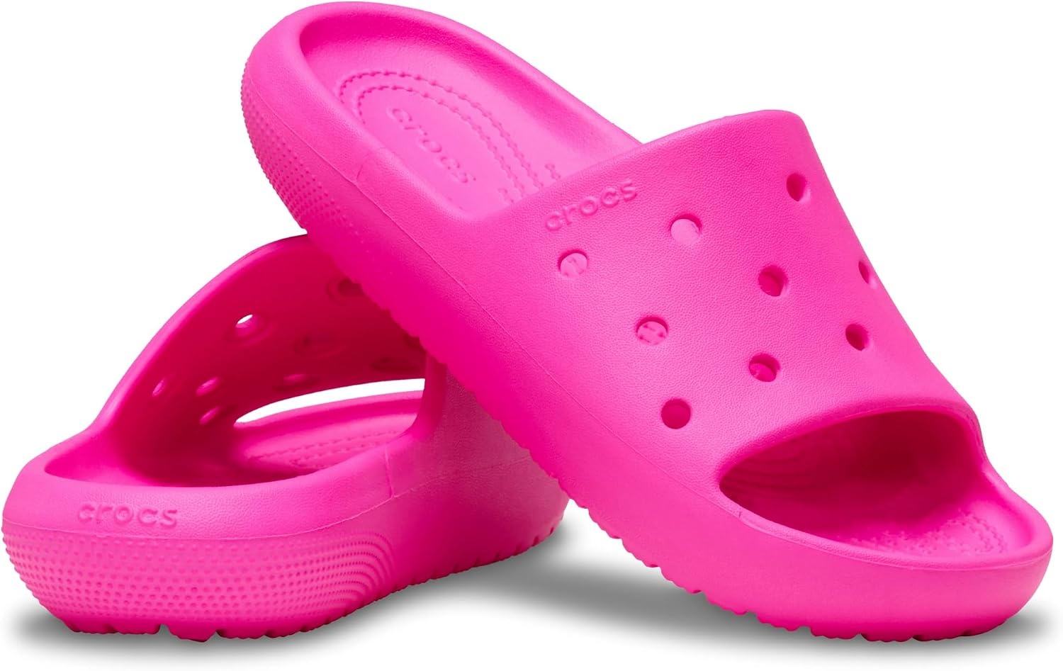 image:imageCrocs Kids Classic V2 SlidesPink Crush