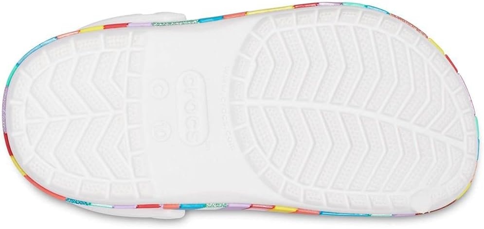 image:imageCrocs Kids Crocband Chevron ClogWhite