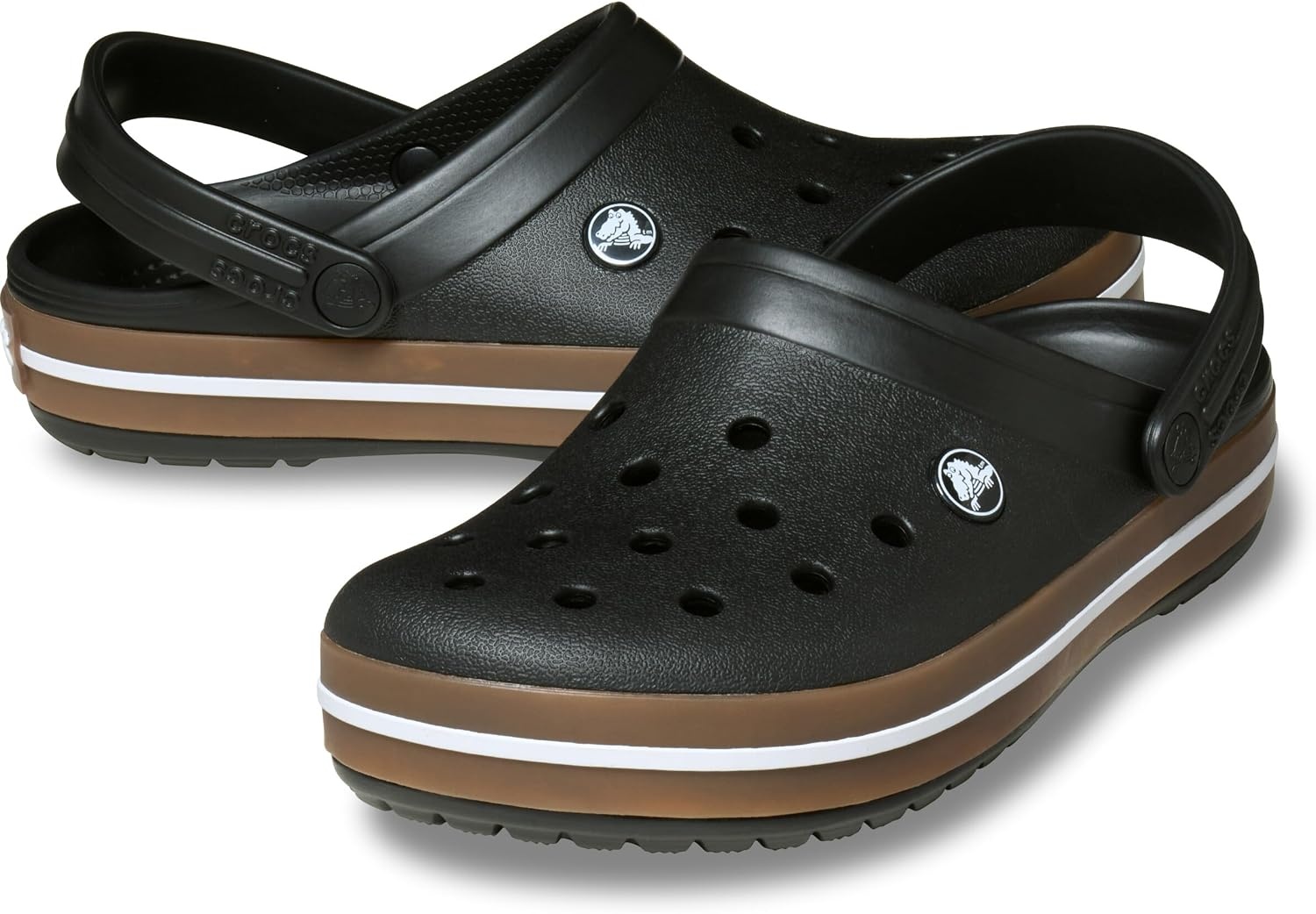 image:imageCrocs Kids Crocband ClogsBlackGum