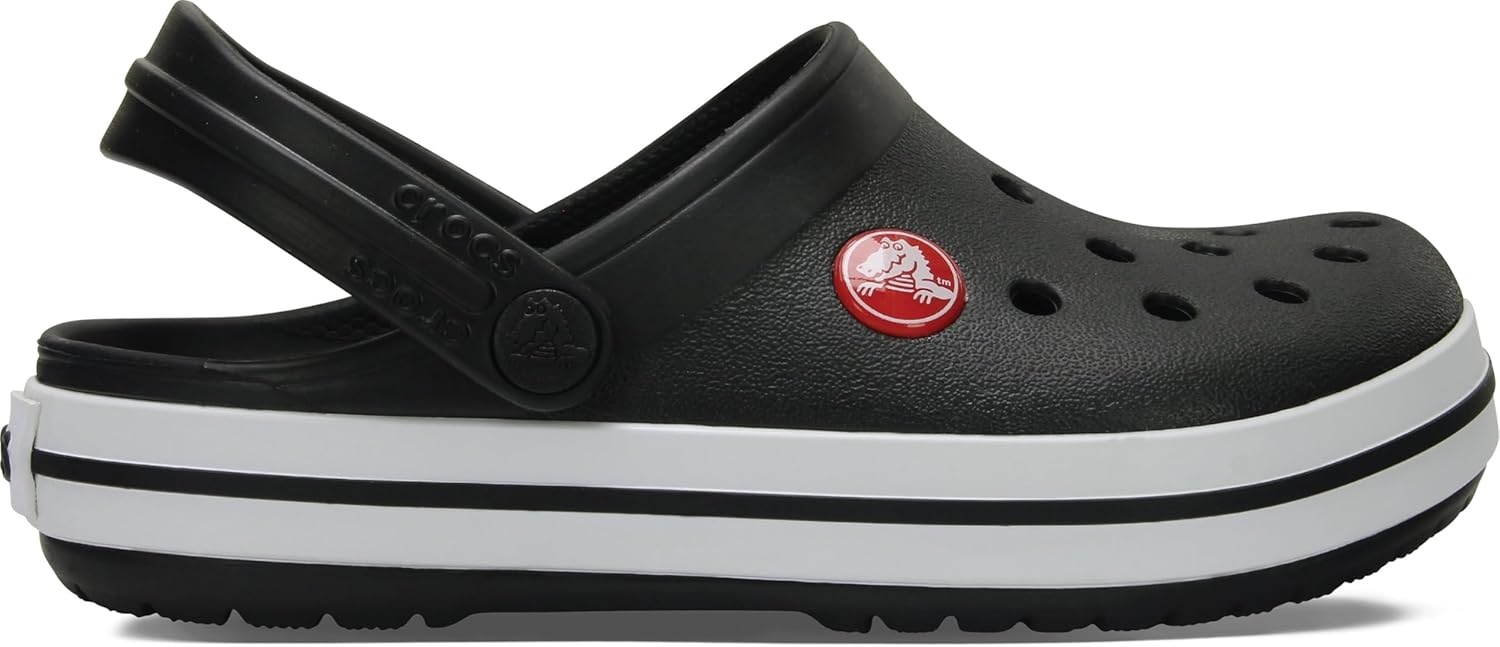 image:imageCrocs Kids Crocband ClogsBlackWhite