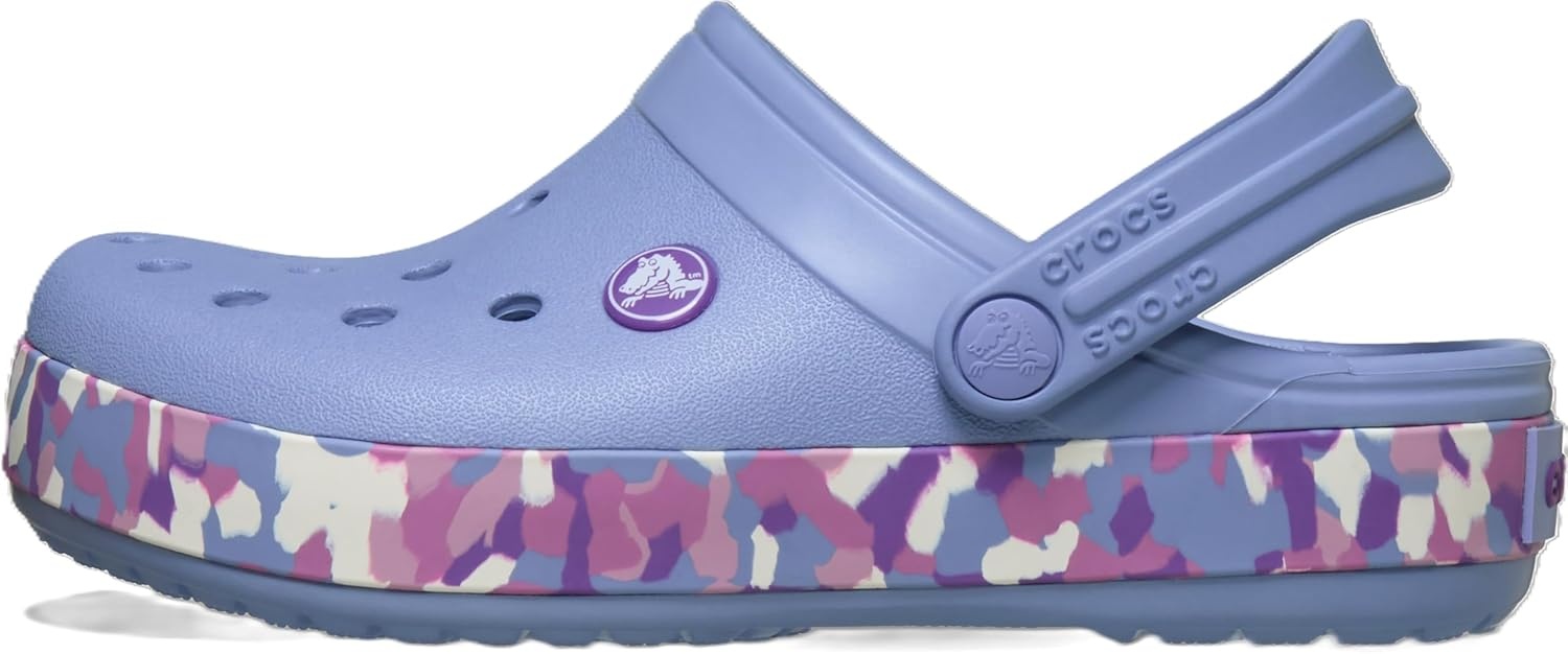 image:imageCrocs Kids Crocband ClogsGlow ConfettiBlue Haze
