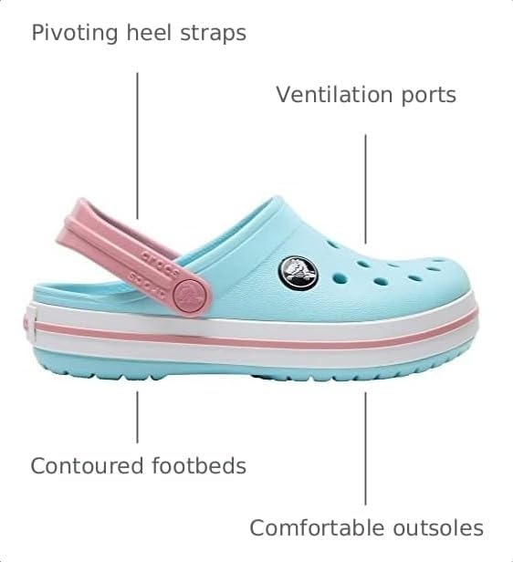 image:imageCrocs Kids Crocband ClogsIce Blue