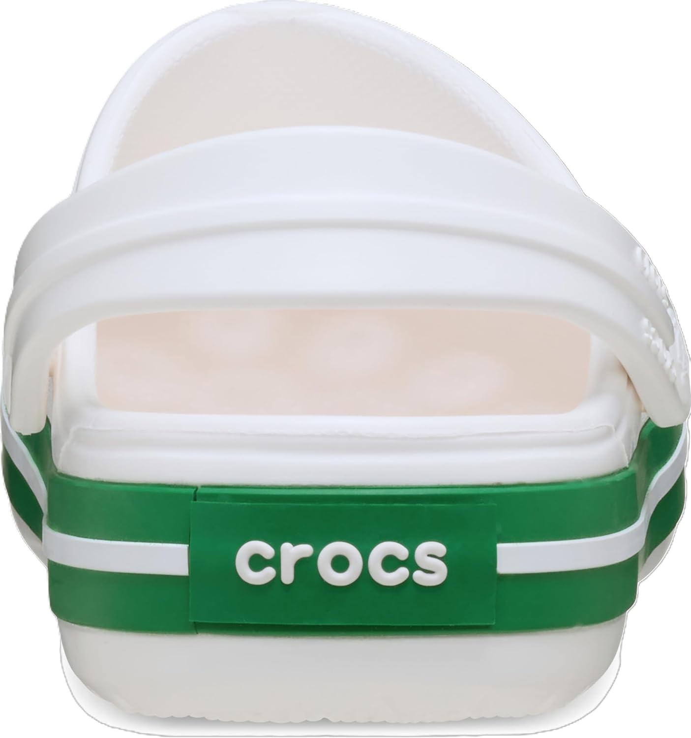 image:imageCrocs Kids Crocband ClogsWhiteGreen Ivy