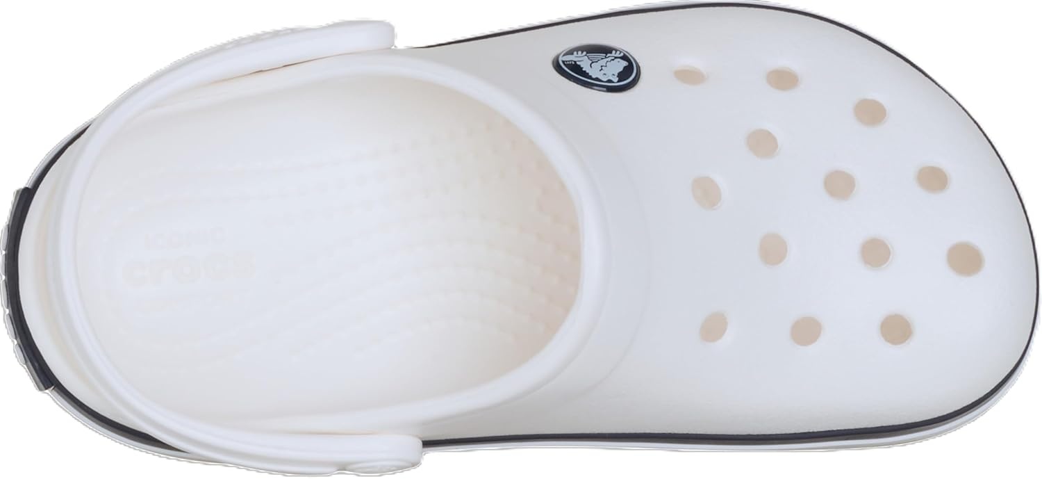 image:imageCrocs Kids Crocband ClogsWhiteNavy