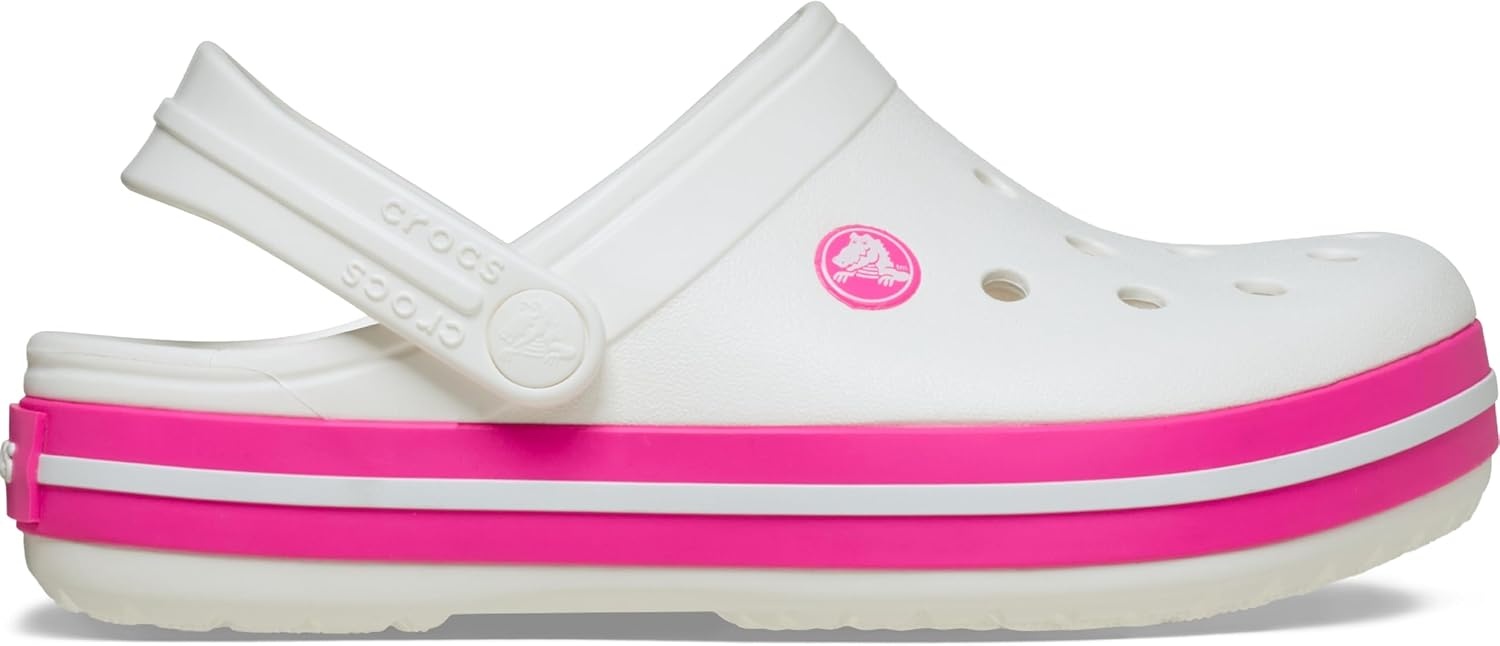 image:imageCrocs Kids Crocband ClogsWhitePink Crush