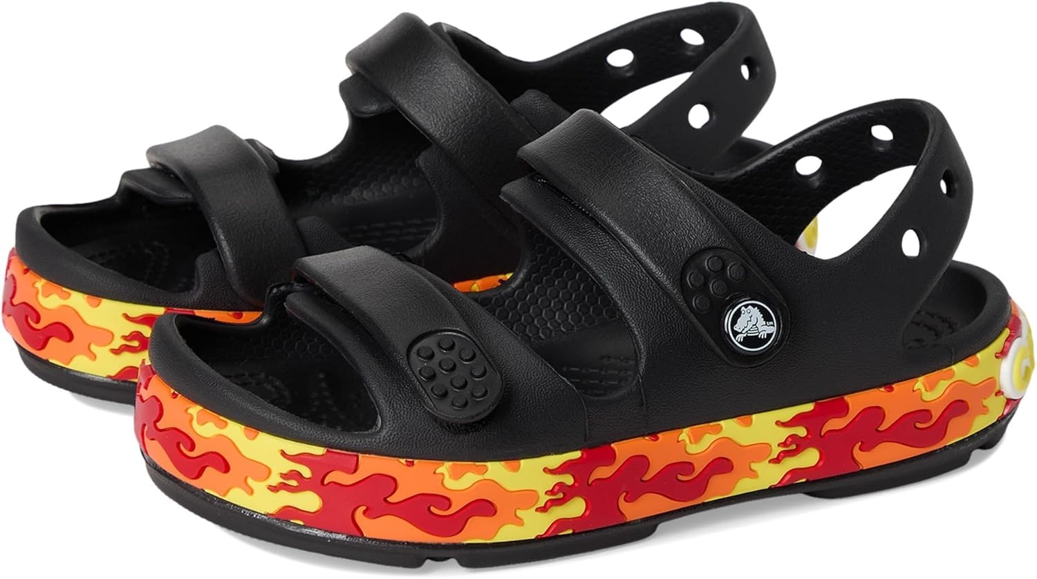 image:imageCrocs Kids Crocband Cruiser SandalsBlack