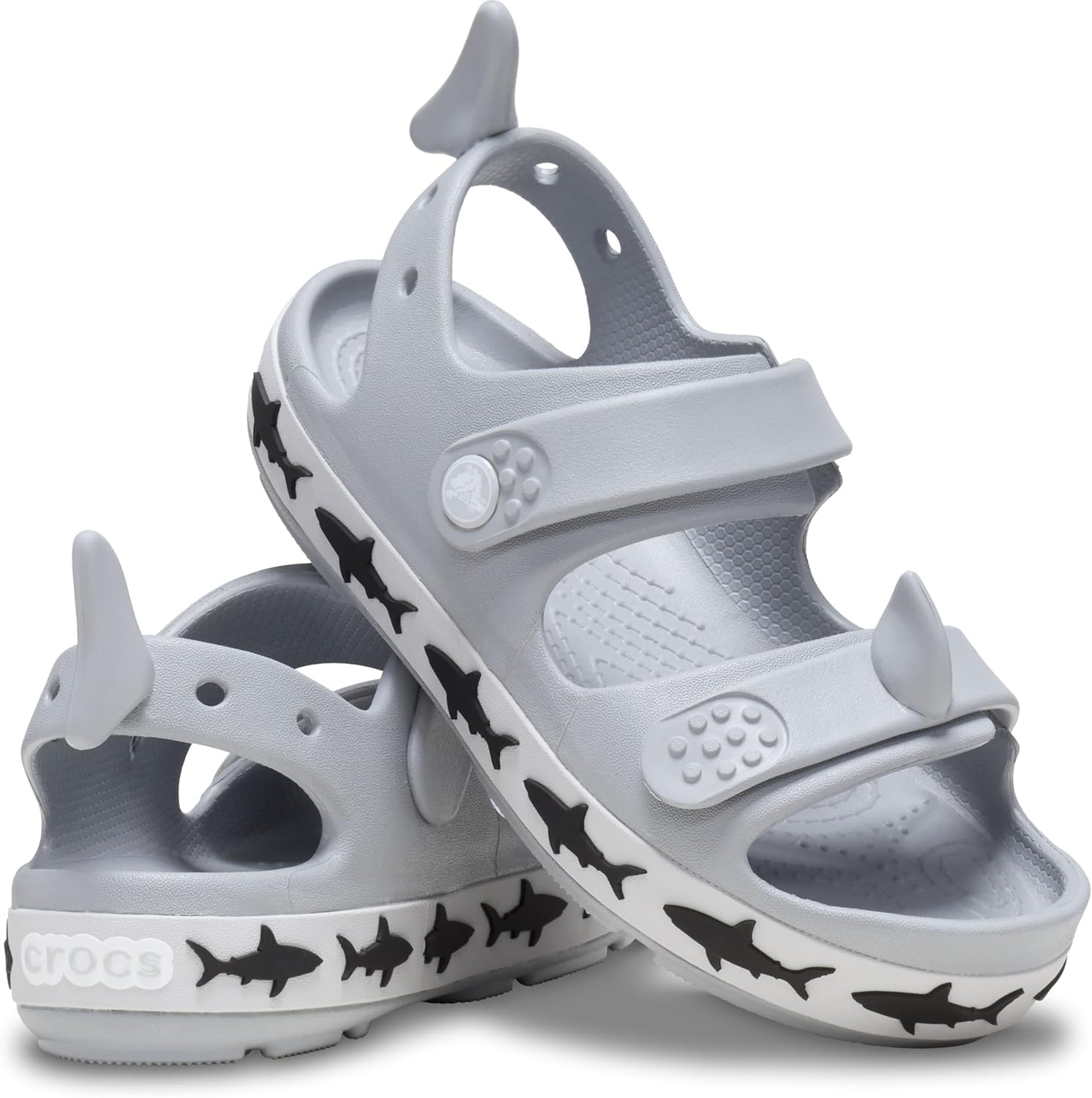 image:imageCrocs Kids Crocband Cruiser SandalsLight Grey