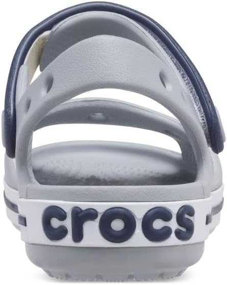 image:imageCrocs Kids Crocband SandalsLight GreyNavy