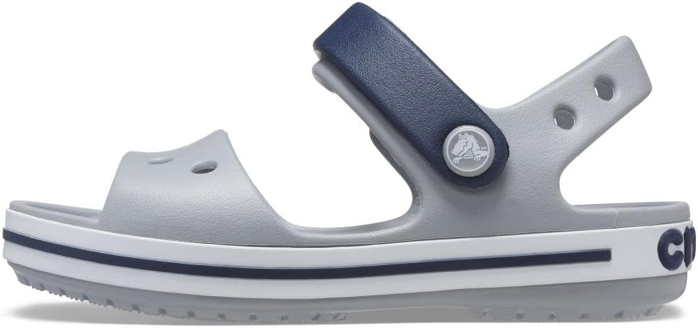 image:imageCrocs Kids Crocband SandalsLight GreyNavy