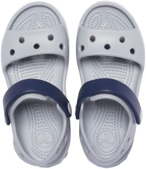 image:imageCrocs Kids Crocband SandalsLight GreyNavy