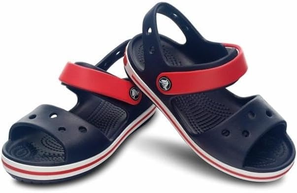 image:imageCrocs Kids Crocband SandalsNavyRed