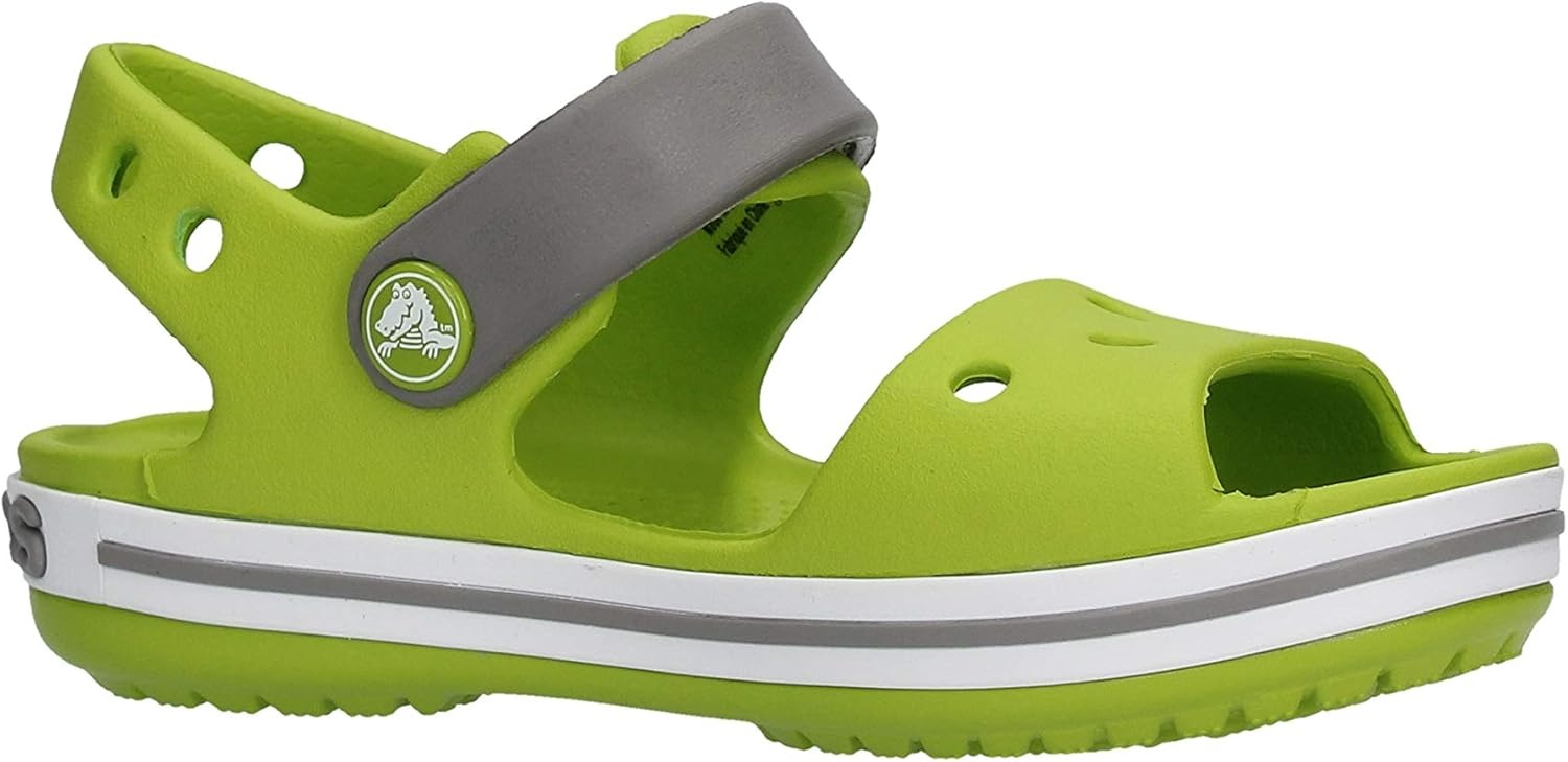 image:imageCrocs Kids Crocband SandalsVolt GreenSmoke