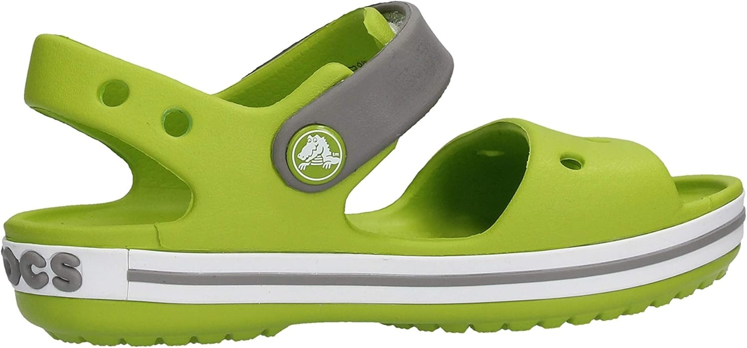 image:imageCrocs Kids Crocband SandalsVolt GreenSmoke