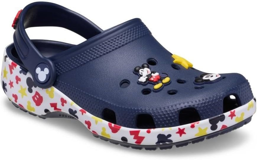 image:imageCrocs Kids Disney Mickey Minnie Mouse Clogs ToddlerNavyMickey Jibbitz