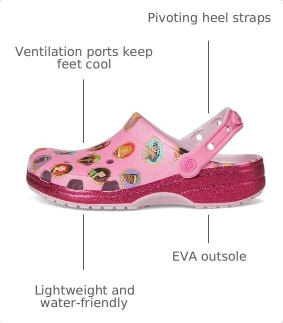 image:imageCrocs Kids Disney Princess ClogMulti