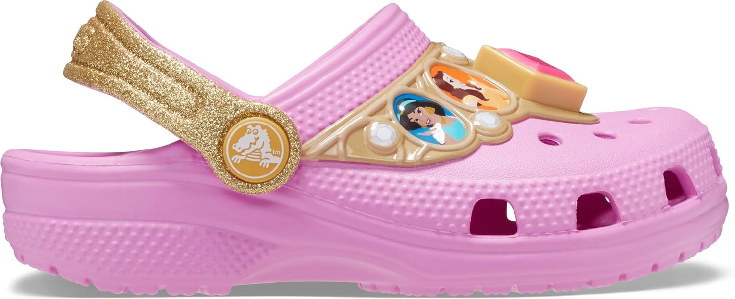 image:imageCrocs Kids Disney Princess Light Up ClogsTaffy Pink