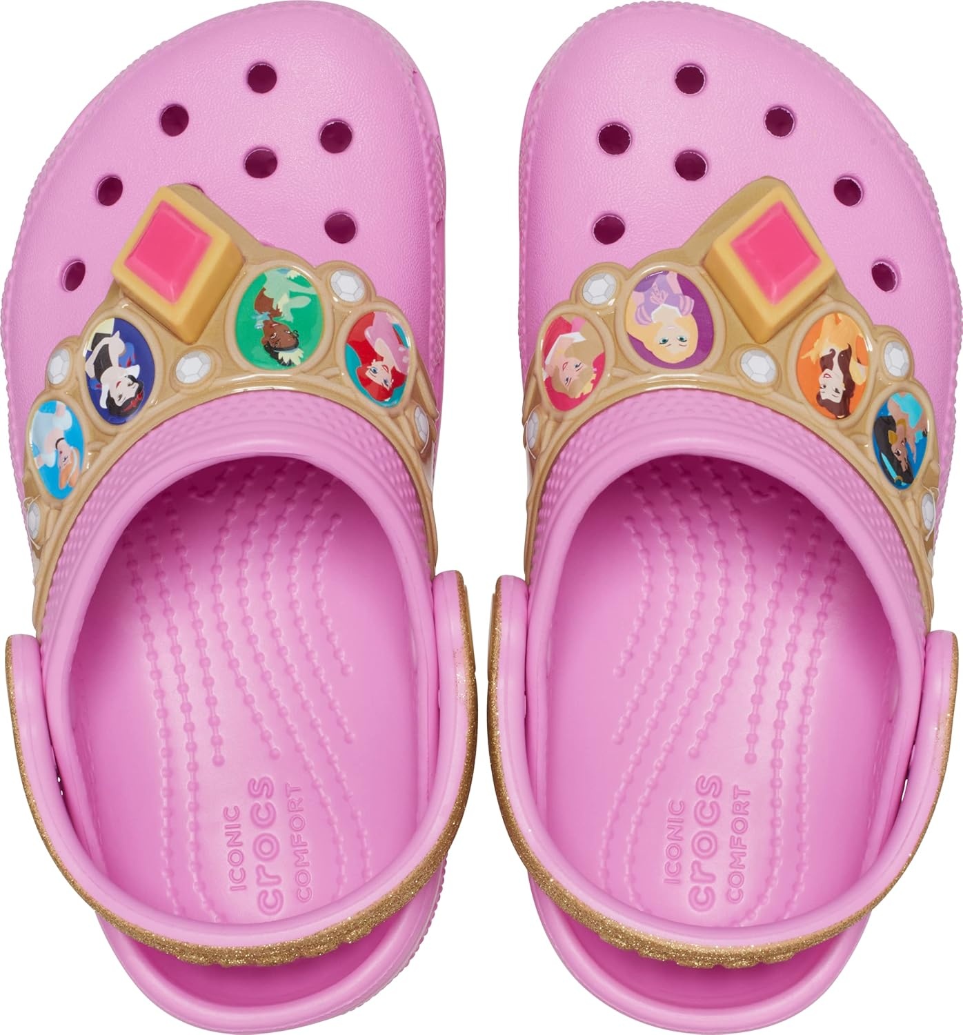 image:imageCrocs Kids Disney Princess Light Up ClogsTaffy Pink