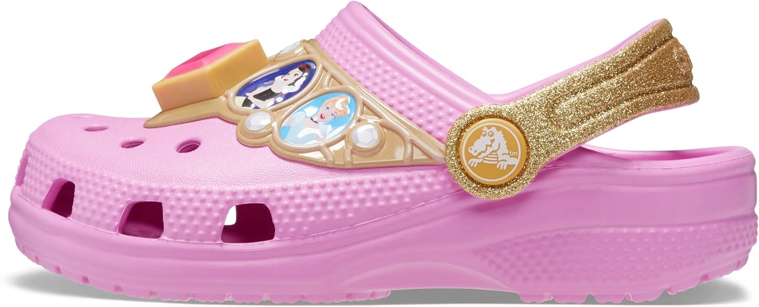 image:imageCrocs Kids Disney Princess Light Up ClogsTaffy Pink