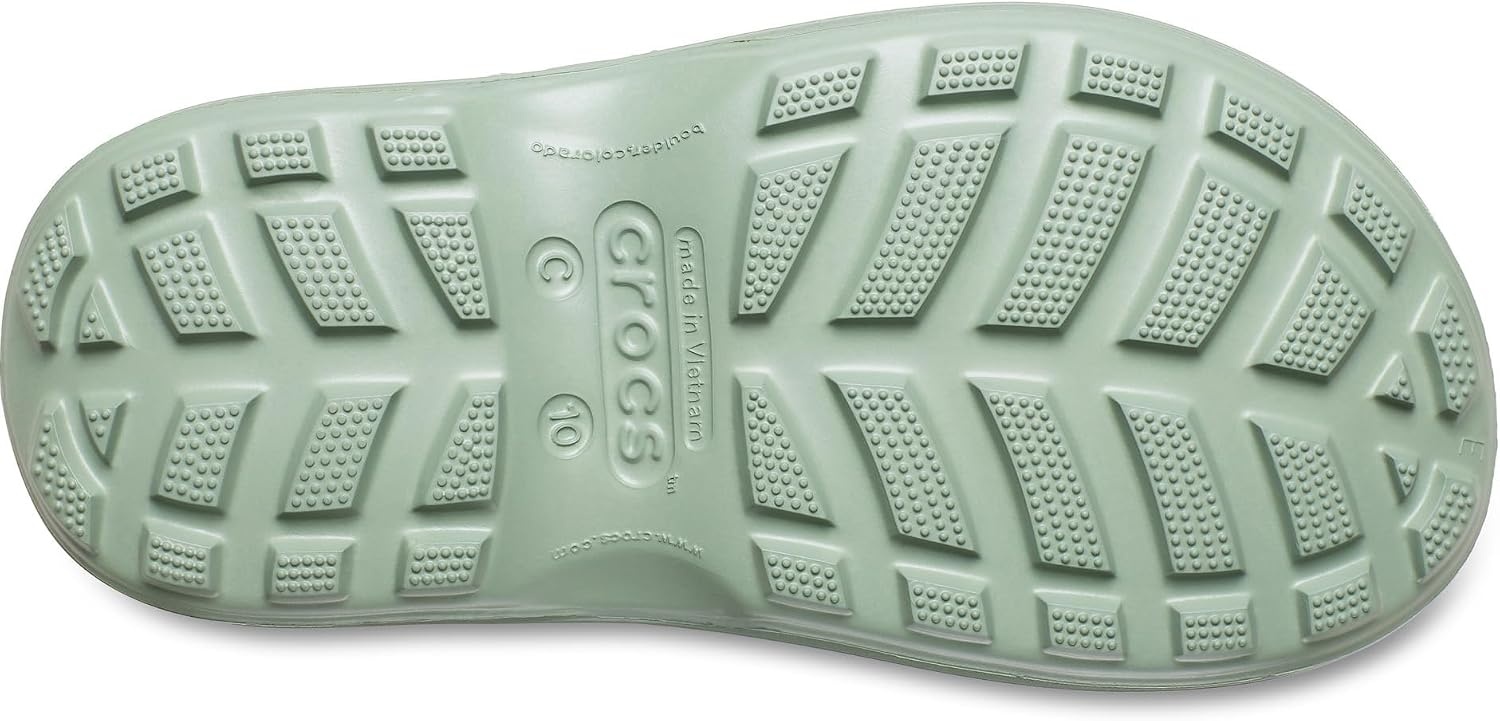 image:imageCrocs Kids Handle It Rain Boots Waterproof Slip On Shoes Kids Rain BootsMoss