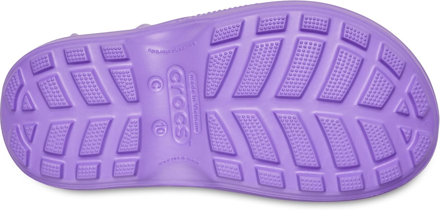 image:imageCrocs Kids Handle It Rain Boots Waterproof Slip On Shoes Kids Rain BootsPurple Pulse