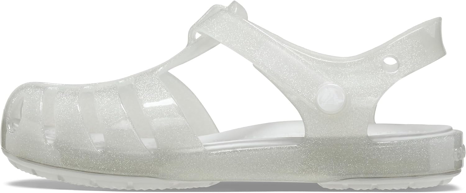 image:imageCrocs Kids Isabella Fisherman SandalSilver Glitter