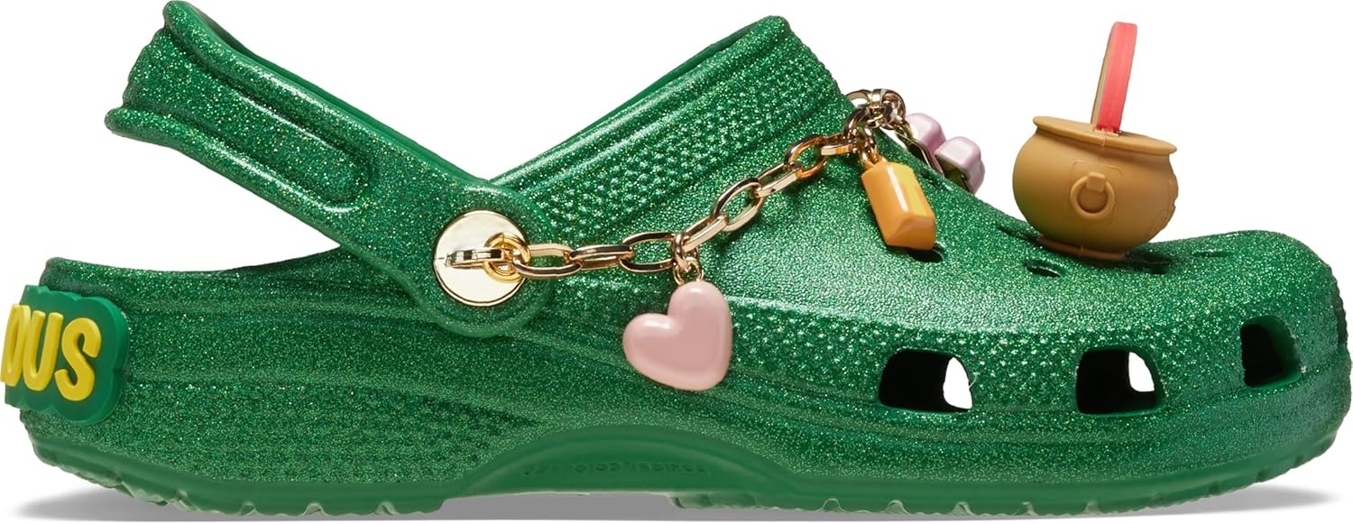 image:imageCrocs Kids Lucky Charms Classic ClogsKelly Green