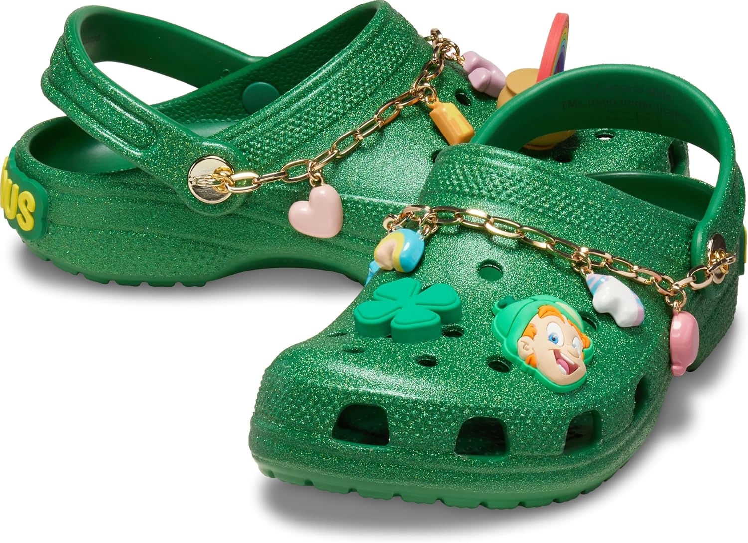 image:imageCrocs Kids Lucky Charms Classic ClogsKelly Green