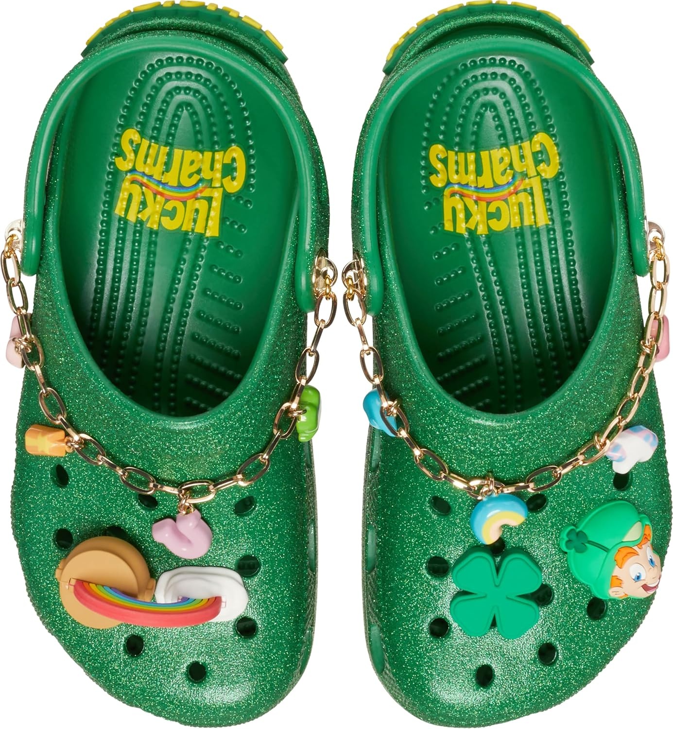 image:imageCrocs Kids Lucky Charms Classic ClogsKelly Green
