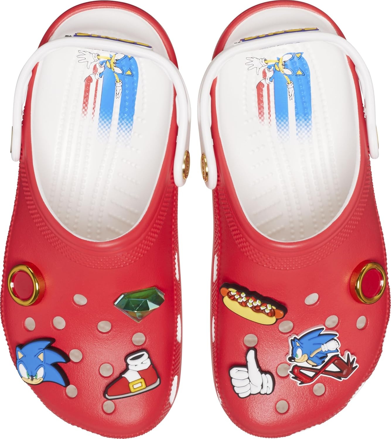 image:imageCrocs Kids Sonic the Hedgehog Classic Clogs Kids and Toddler ShoesRed