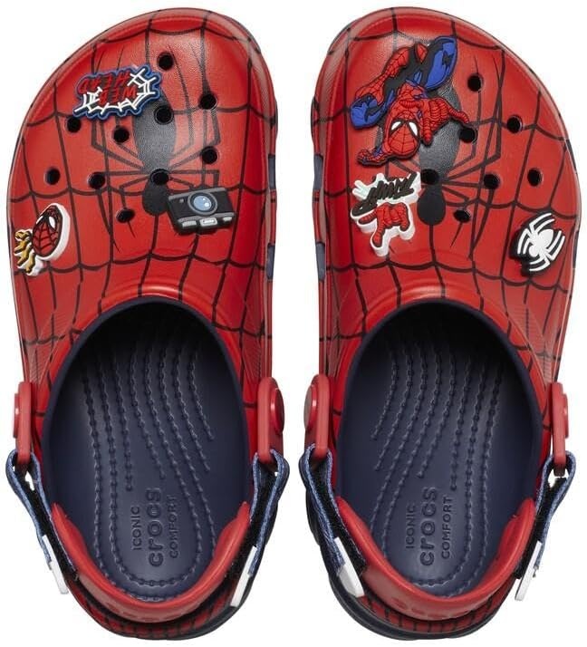 image:imageCrocs Kids Spiderman All Terrain ClogsNavy