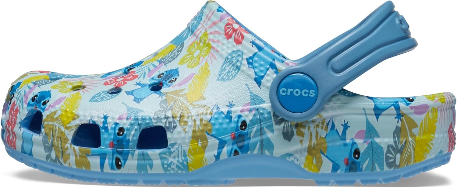 image:imageCrocs Kids Stitch Classic Clog Little KidBig KidStitchFloral
