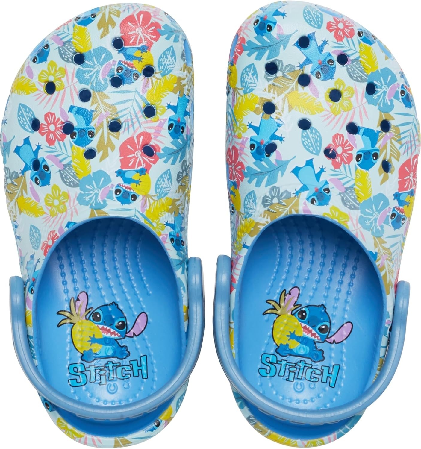 image:imageCrocs Kids Stitch Classic Clog Little KidBig KidStitchFloral