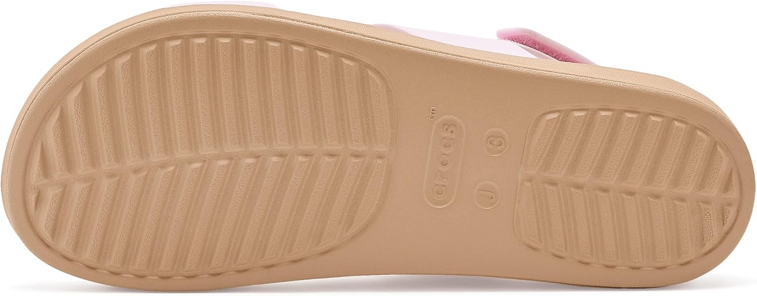 image:imageCrocs Kids Unisex Brooklyn Sandals Little KidBig KidPink MilkCashew