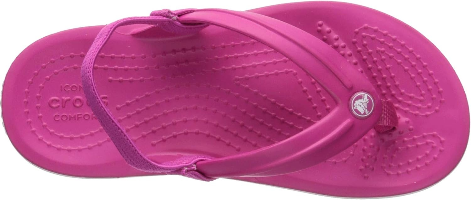 image:imageCrocs Kids Unisex Crocband Flip GS ShoesCandy Pink