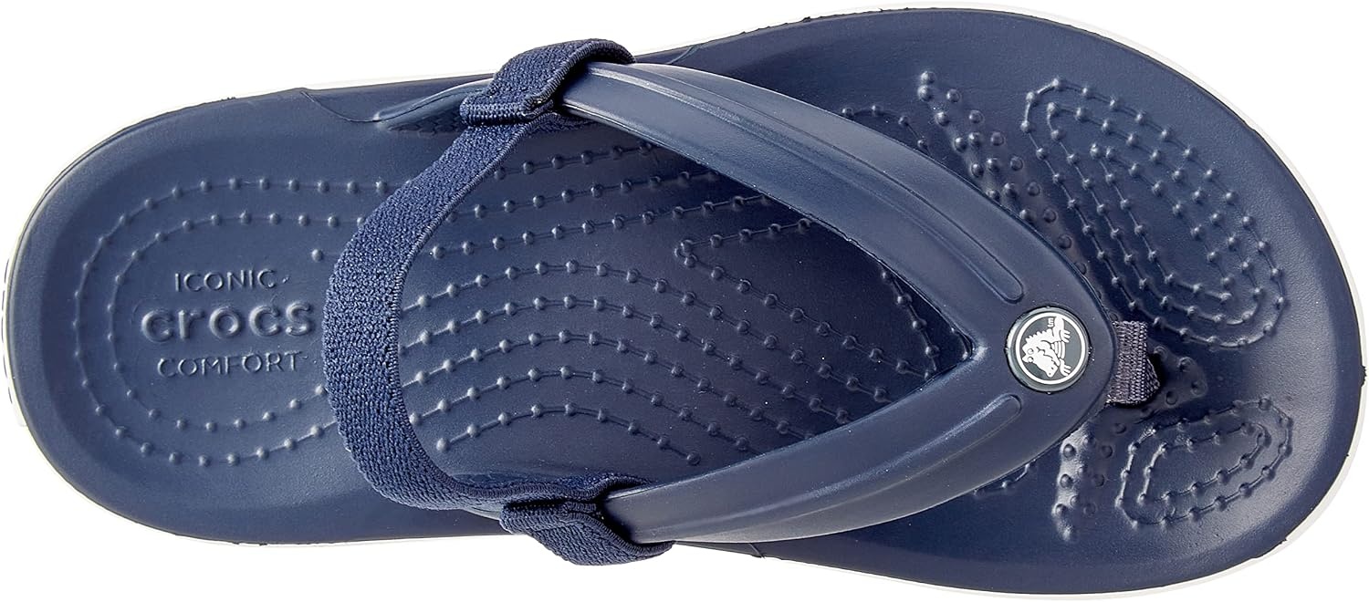 image:imageCrocs Kids Unisex Crocband Flip GS ShoesNavyNavy