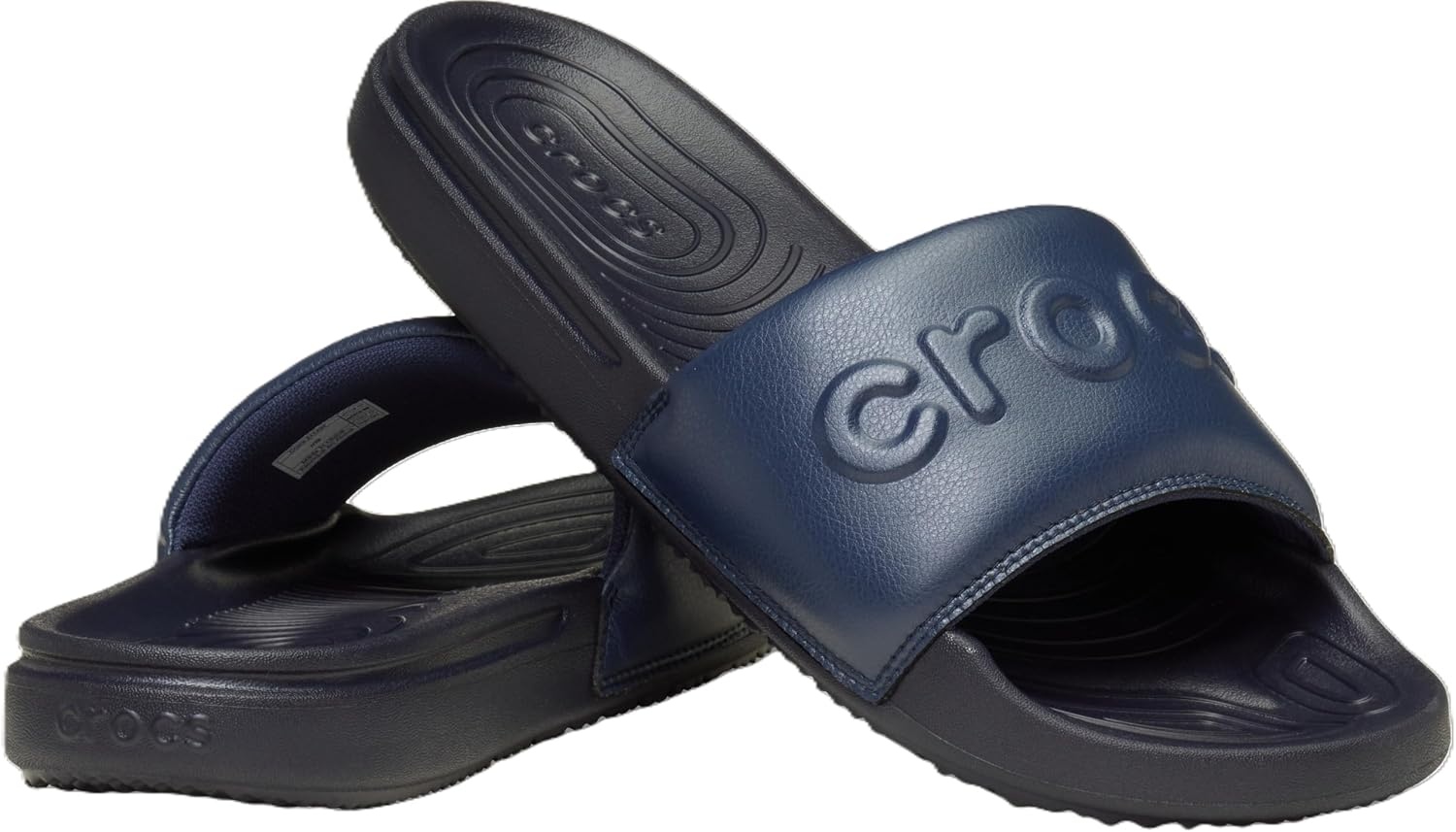 image:imageCrocs Mens All Day Slide Lightweight SlipOn SandalsNavy