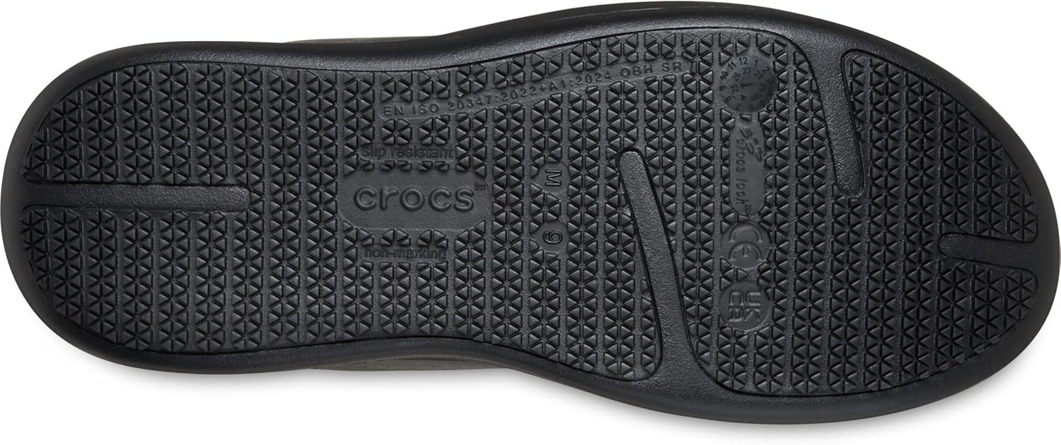 image:imageCrocs Mens Bistro Work Sneaker Enclosed Toe Slip Resistant All Day ComfortBlack