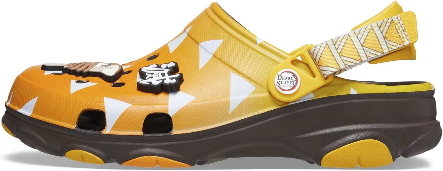 image:imageCrocs Mens Classic Demon Slayer All Terrain Adjustable ClogsZenitsu