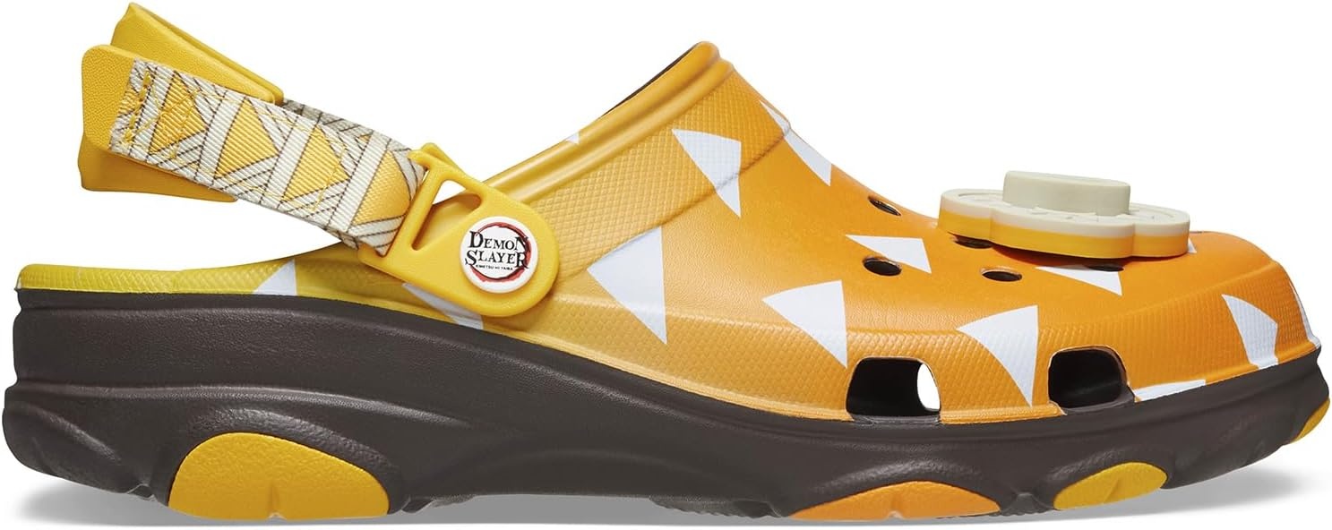 image:imageCrocs Mens Classic Demon Slayer All Terrain Adjustable ClogsZenitsu
