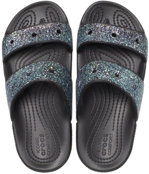 image:imageCrocs Mens Classic Slide SandalsBlackMulti