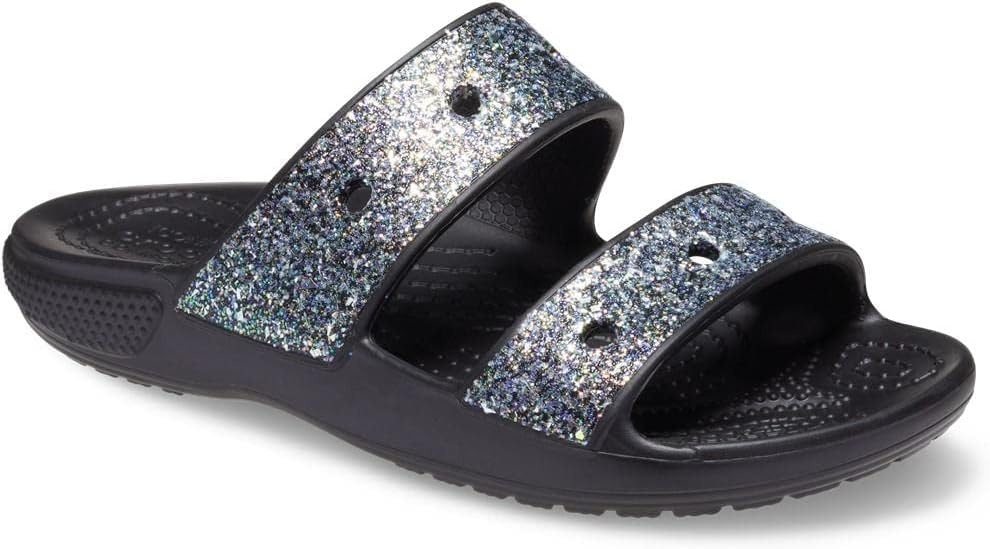 image:imageCrocs Mens Classic Slide SandalsBlackMulti