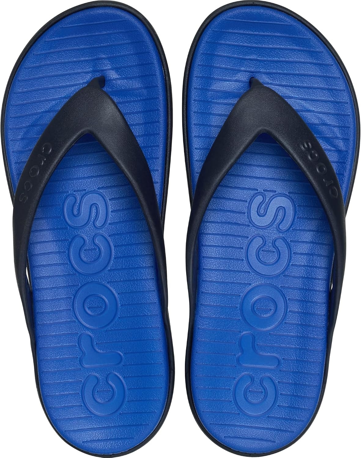 image:imageCrocs Mens Coast Flip Flops Sandals for MenBlue BoltDeep Navy