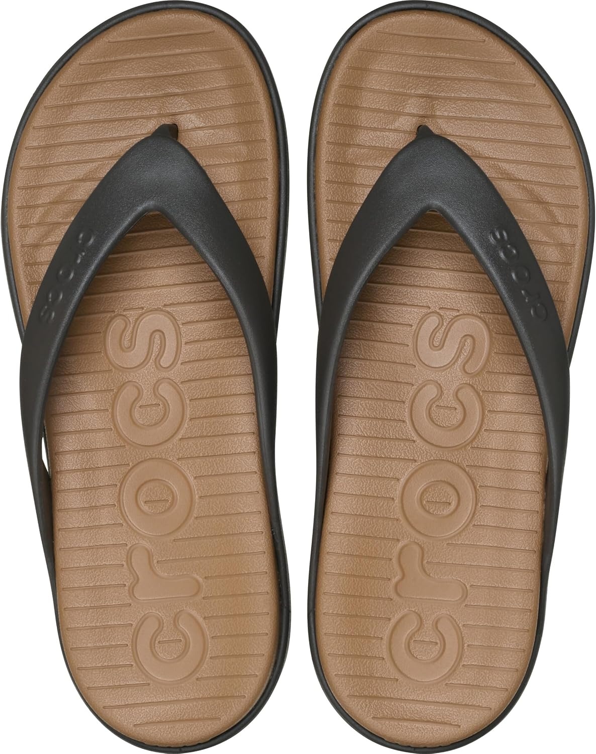 image:imageCrocs Mens Coast Flip Flops Sandals for MenSepiaDark Cocoa