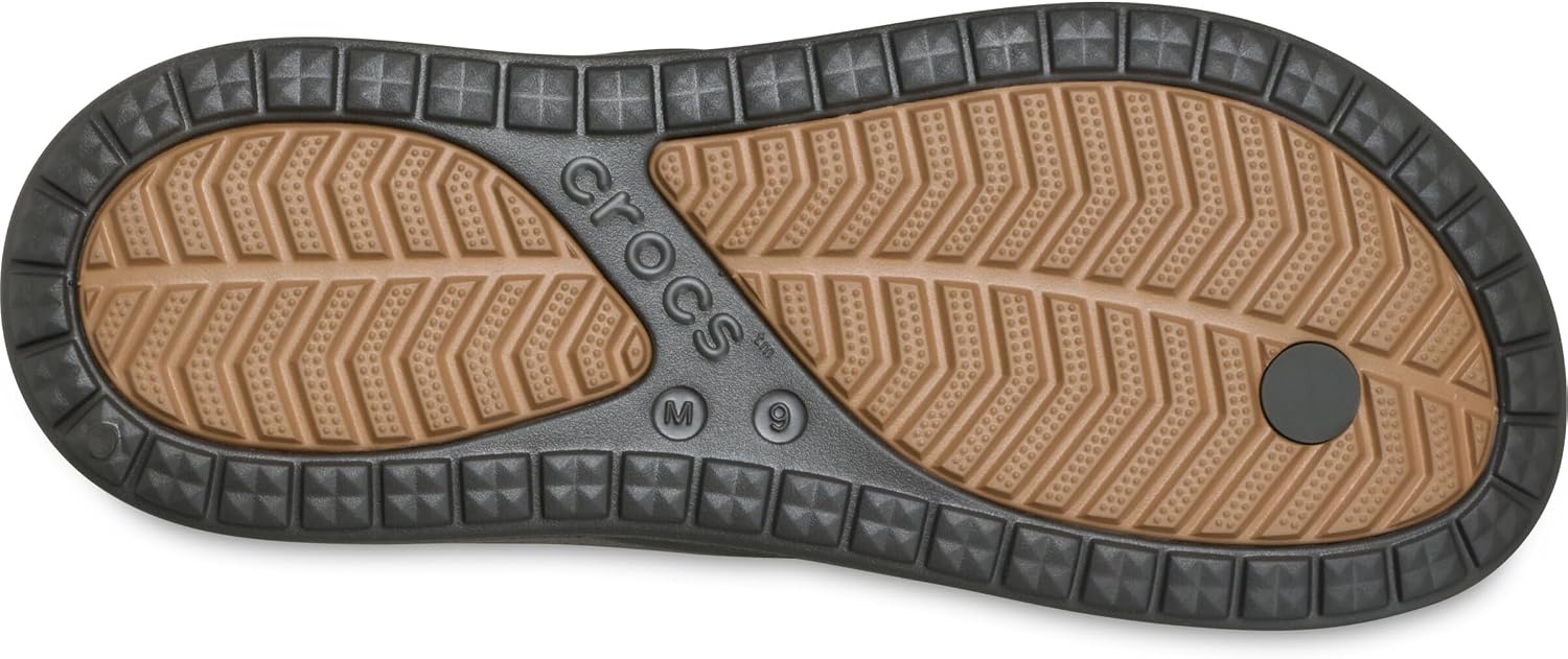 image:imageCrocs Mens Coast Flip Flops Sandals for MenSepiaDark Cocoa