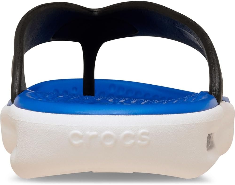 image:imageCrocs Mens InMotion Flip Flop SandalsBlack Blue Bolt
