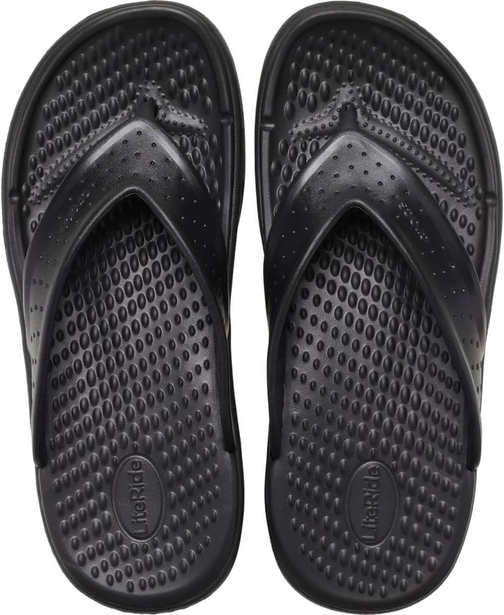 image:imageCrocs Mens InMotion Flip Flop SandalsBlackBlack