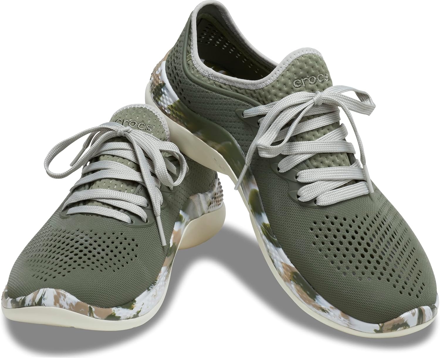 image:imageCrocs Mens LiteRide 360 Pacer SneakerArmy GreenMulti
