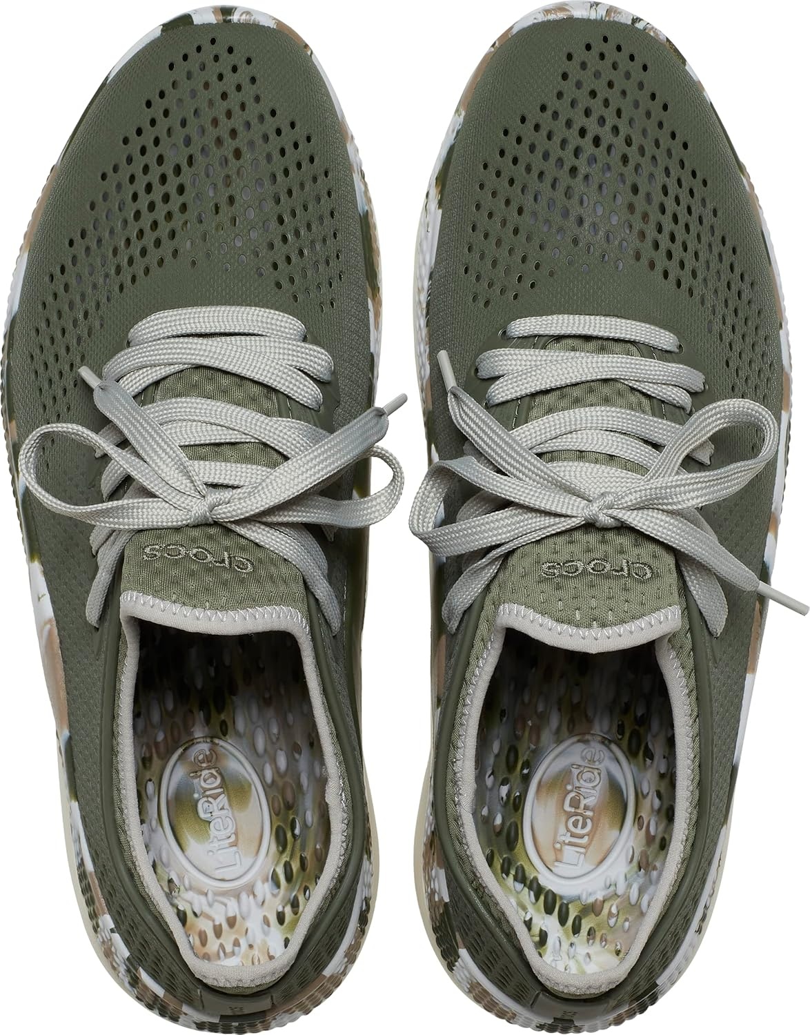 image:imageCrocs Mens LiteRide 360 Pacer SneakerArmy GreenMulti