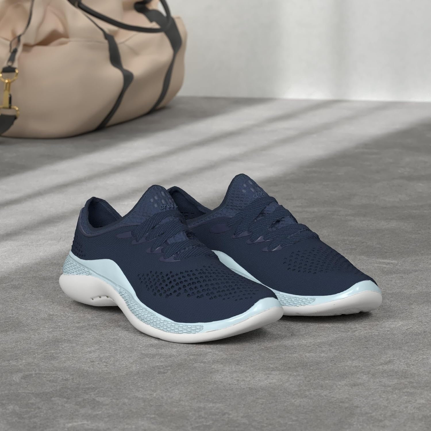 image:imageCrocs Mens LiteRide 360 Pacer SneakerNavyBlue Grey